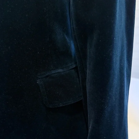 J. Crew Navy Velvet Women's Blazer - Picture 4 of 11